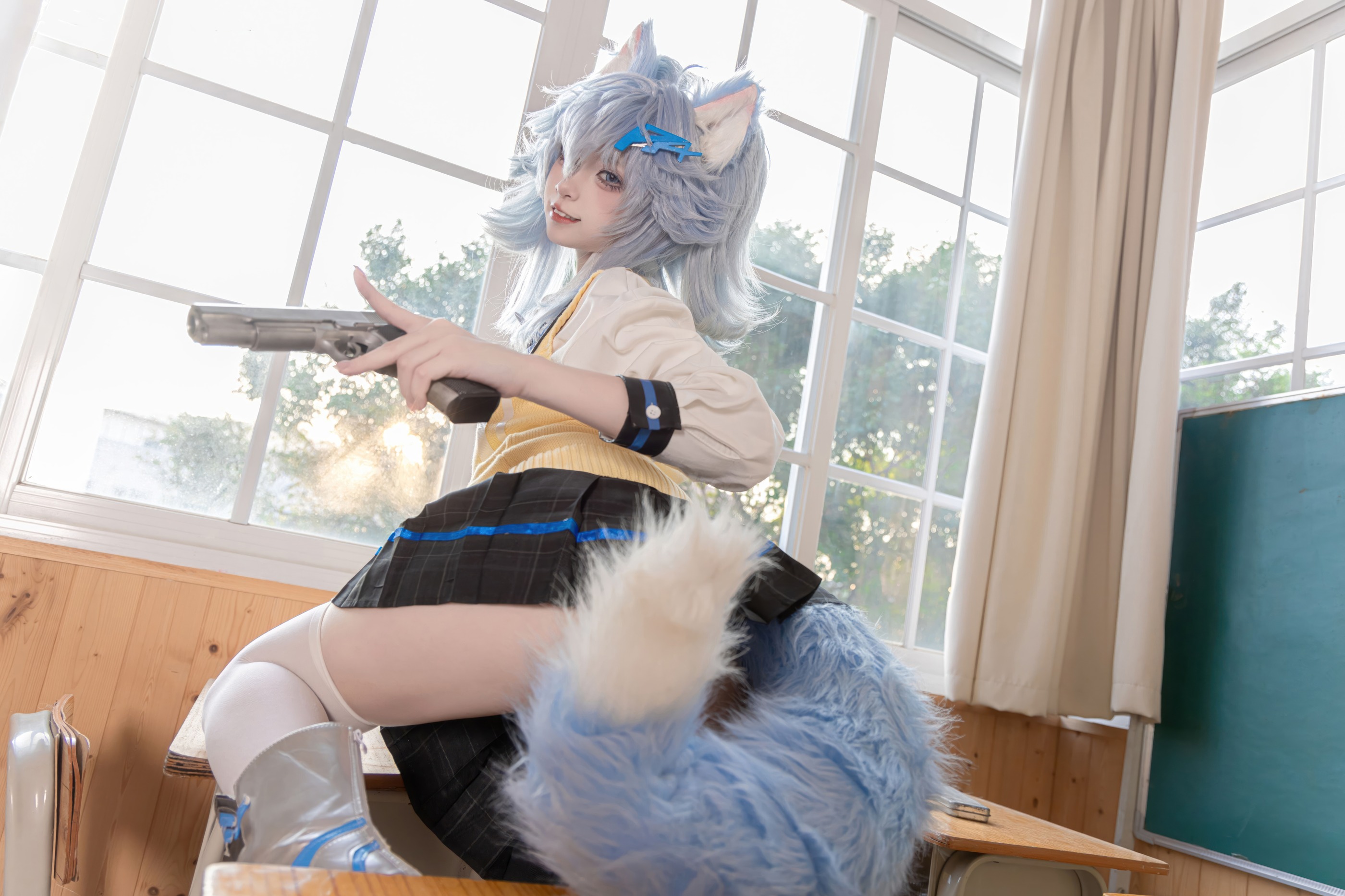 图片[1]-纸悦Etsu_ko – NO.011 少女前线 PA-15 高校心跳物语 [51P]-XikXak